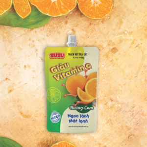 Thạch hút ZUZU – Cam